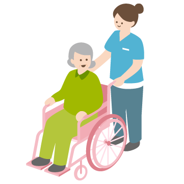 医療・福祉事業のイラストパーツ