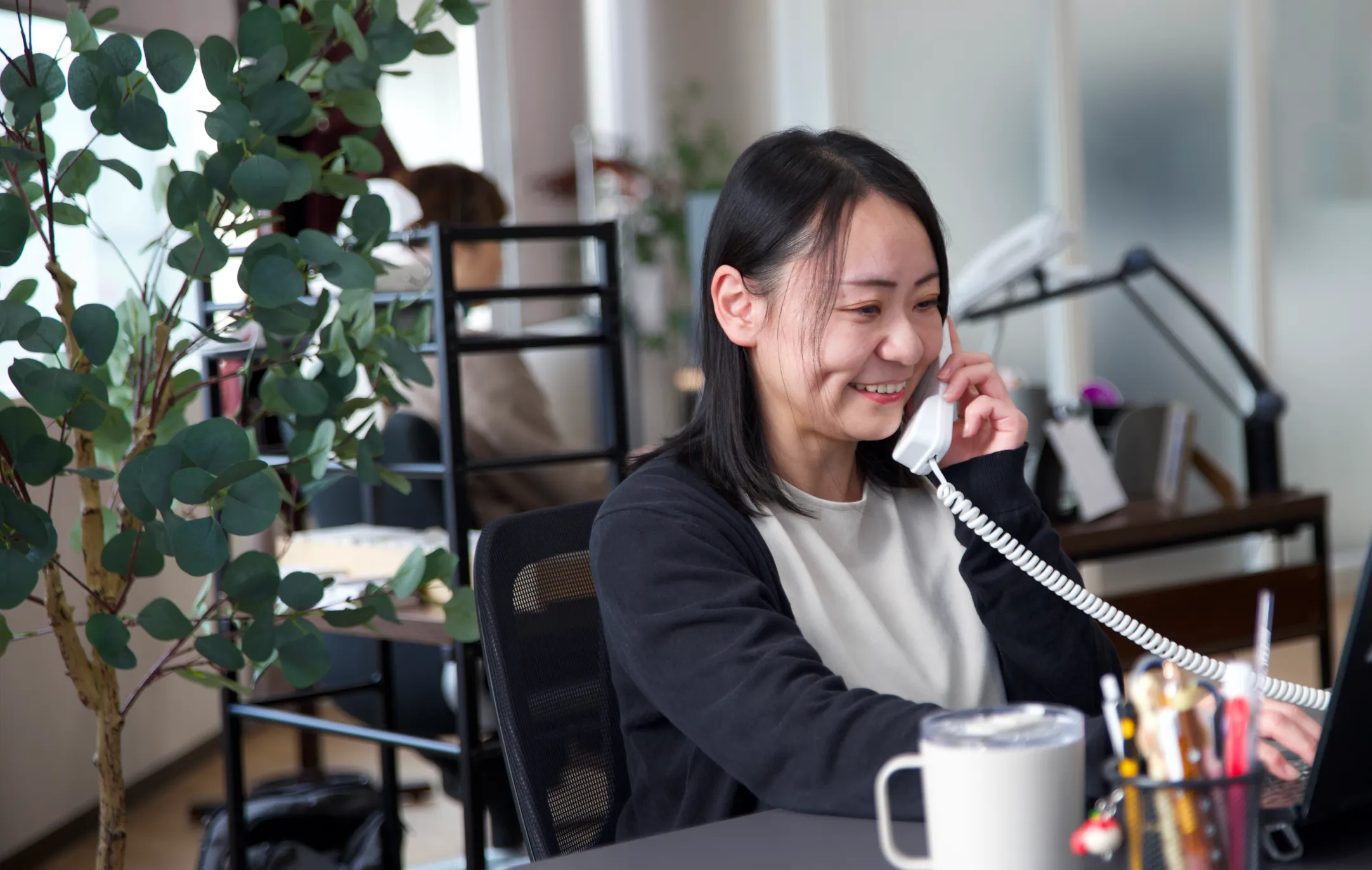 お問い合わせの写真