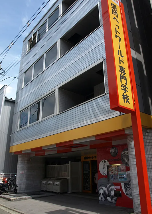 MCL盛岡ペットワールド専門学校の外観の写真